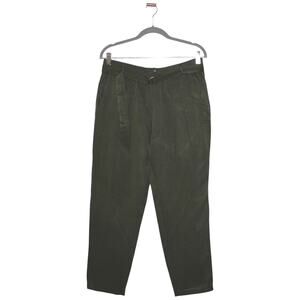 KOTON Army Green Chic Tapered Pants Size Medium